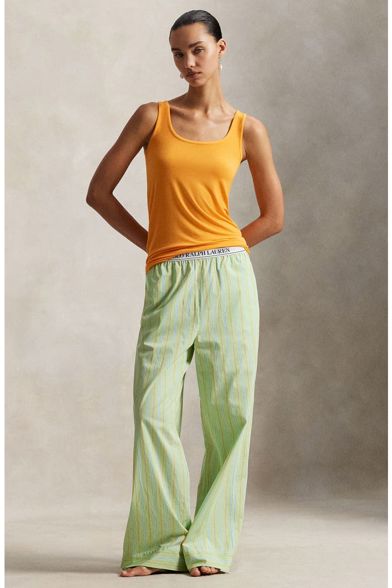 Stretch Modal Pajama Tank, Alternate, color, CARROT CURL