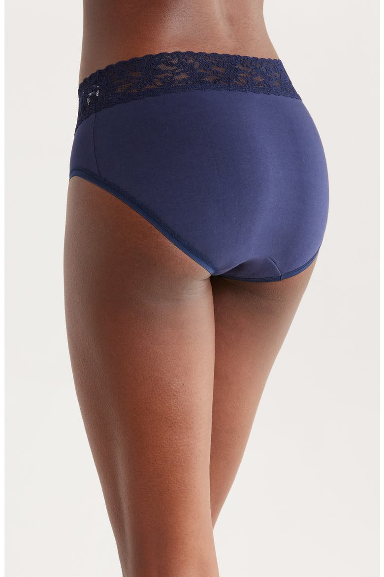 Cotton French Briefs, Alternate, color, NAVY
