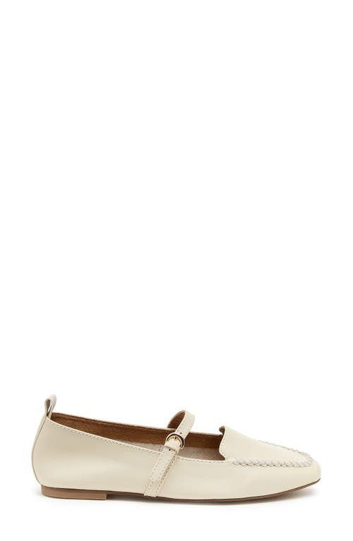 Kelsi Dagger Brooklyn Ferry Mary Jane Loafers In Sand