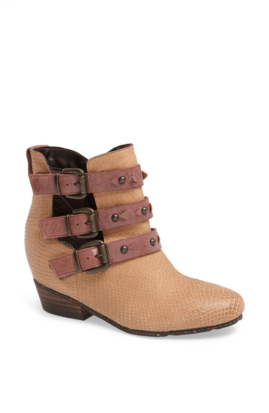 'Valley View' Bootie, Main, color, BROWNSTONE