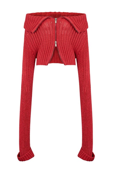 Cashmere Blend Your *Itch Knit Crop Top