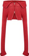 PCFG Cashmere Blend Your *Itch Knit Crop Top