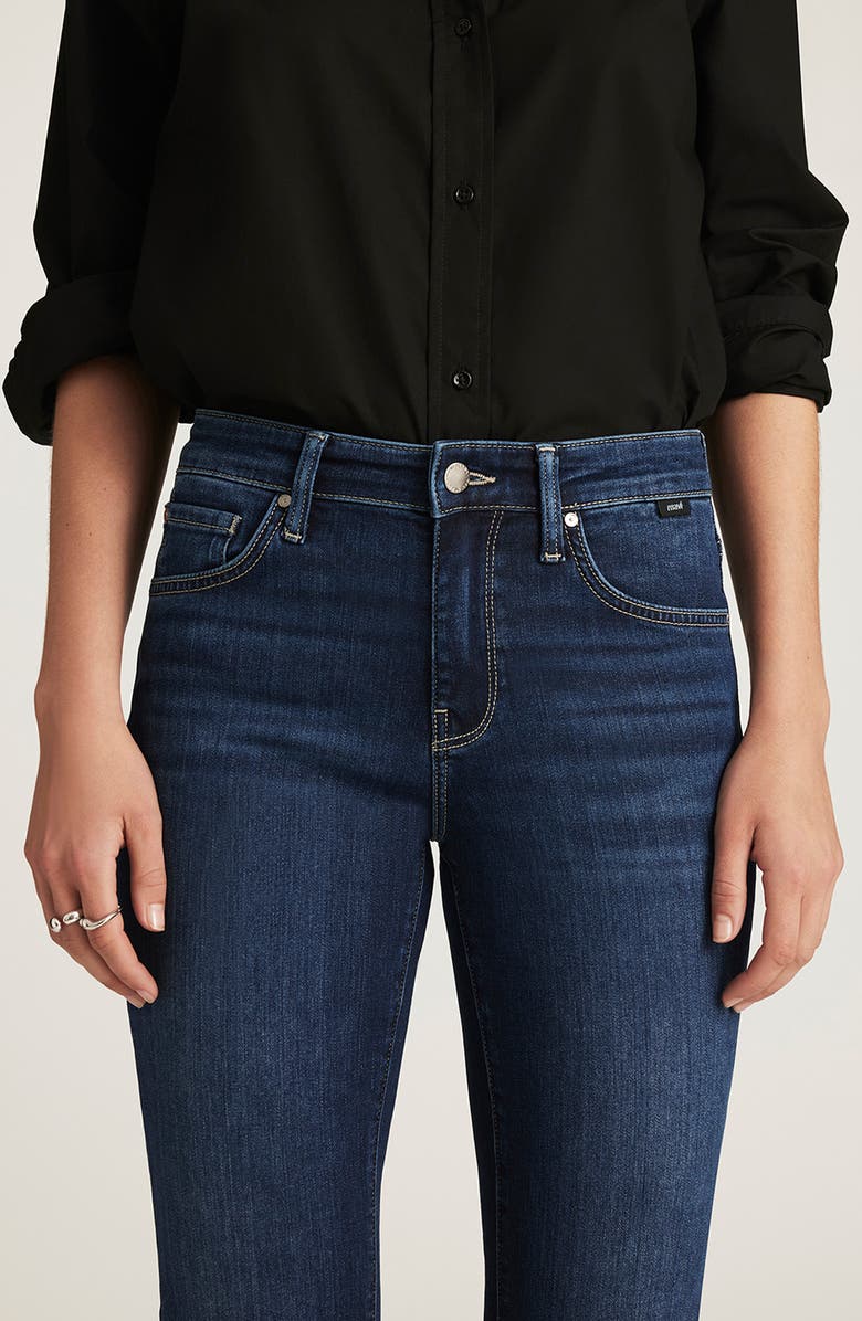 Mavi Jeans Molly Mid Rise Bootcut Jeans, Alternate, color, Deep Brushed Feather Luxe