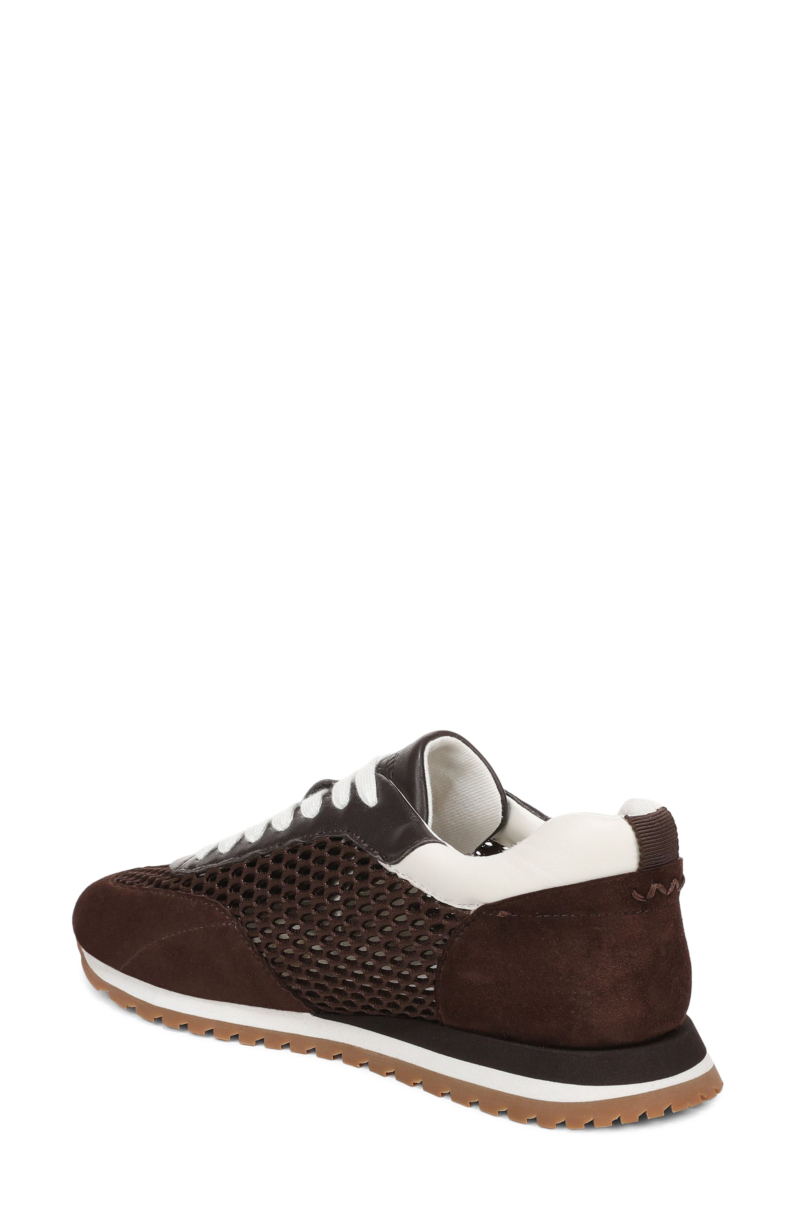 Sophia Mesh Sneaker, Alternate, color, COFFEE