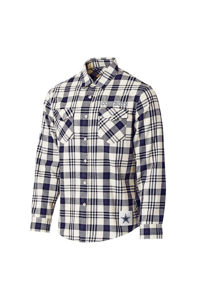 NFL X DARIUS RUCKER Men's NFL x Darius Rucker Collection by Fanatics Navy Dallas Cowboys Western Full-Snap Shirt, Alternate, color, Navy