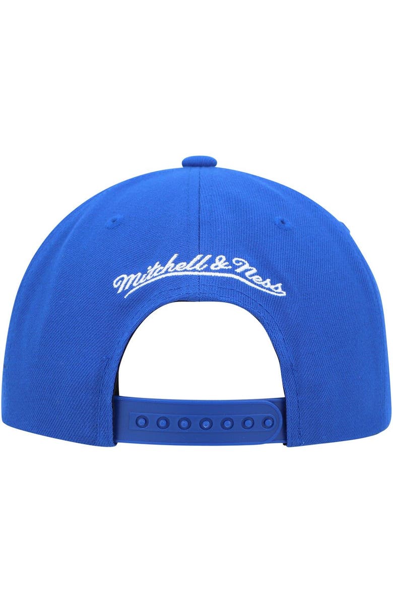 Mitchell & Ness Men's Mitchell & Ness Blue Montreal Canadiens Vintage Hat Trick Snapback Hat, Alternate, color,
