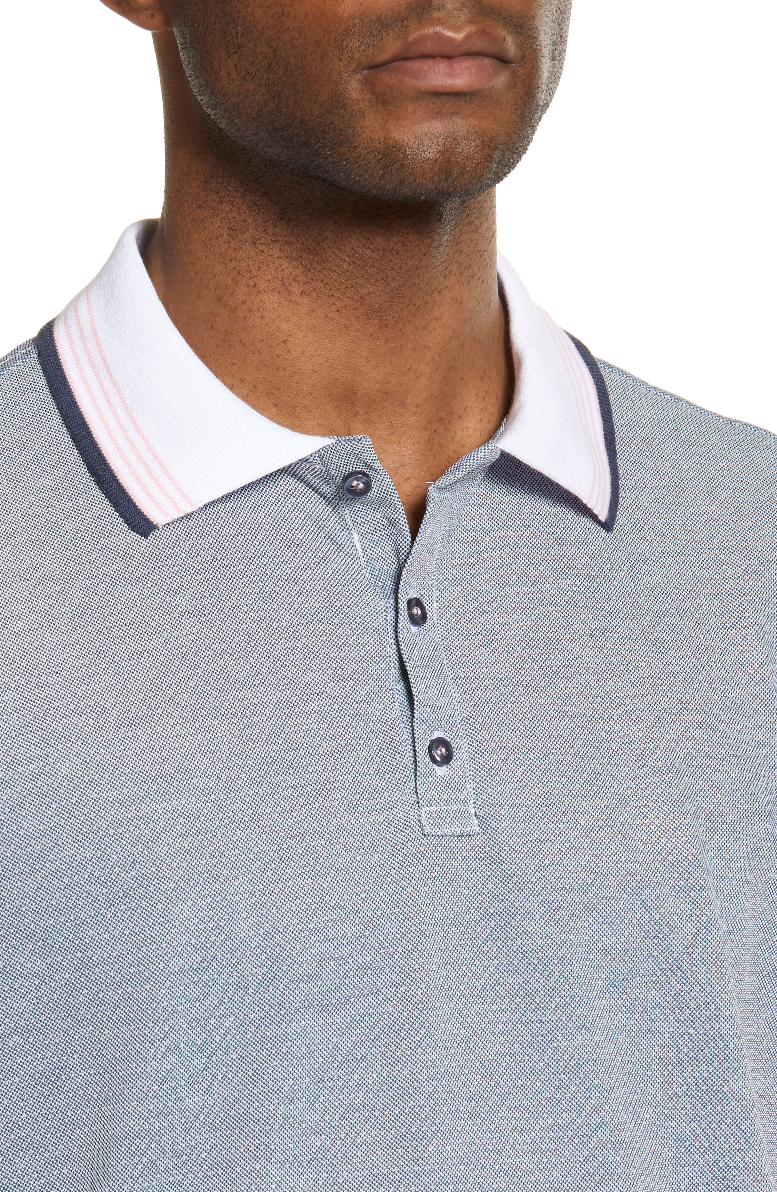 Stone Rose Men's Piqué Performance Polo (Men) | Nordstrom
