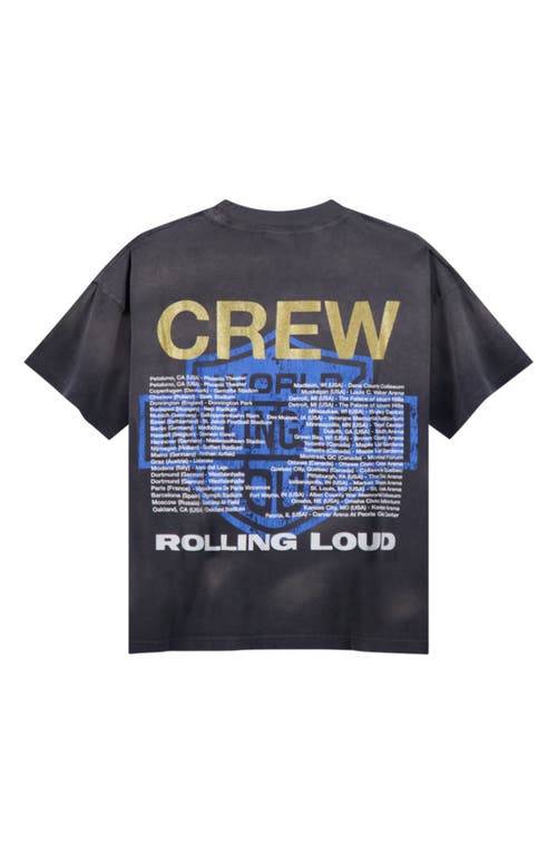 Rolling Loud Loud Crew Graphic T-shirt In Black