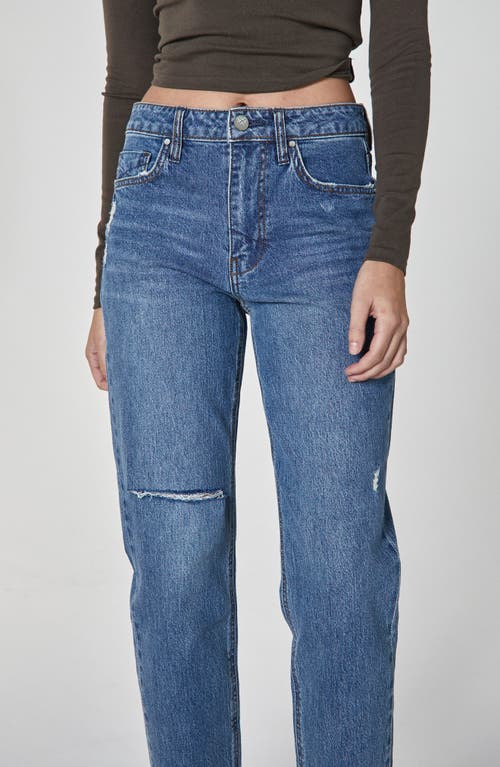 Unpublished Debbie Express High Waist Slim Tapered Ankle Jeans In Blue
