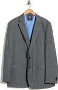 Original Penguin Charcoal Grey Birdseye Stretch Suit Jacket