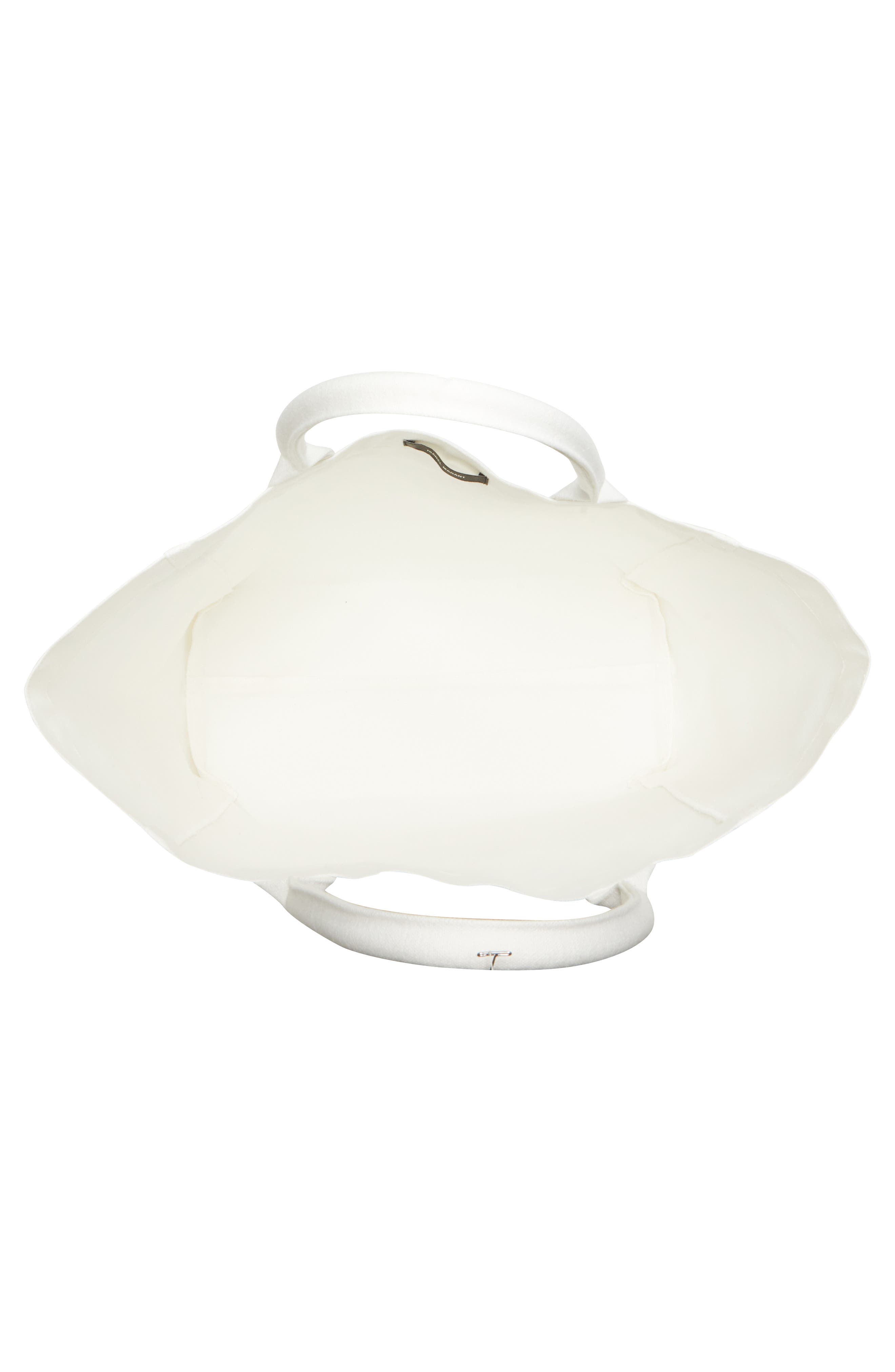 Isabel Marant Yenky Glitter Logo Canvas Tote, Alternate, color, 