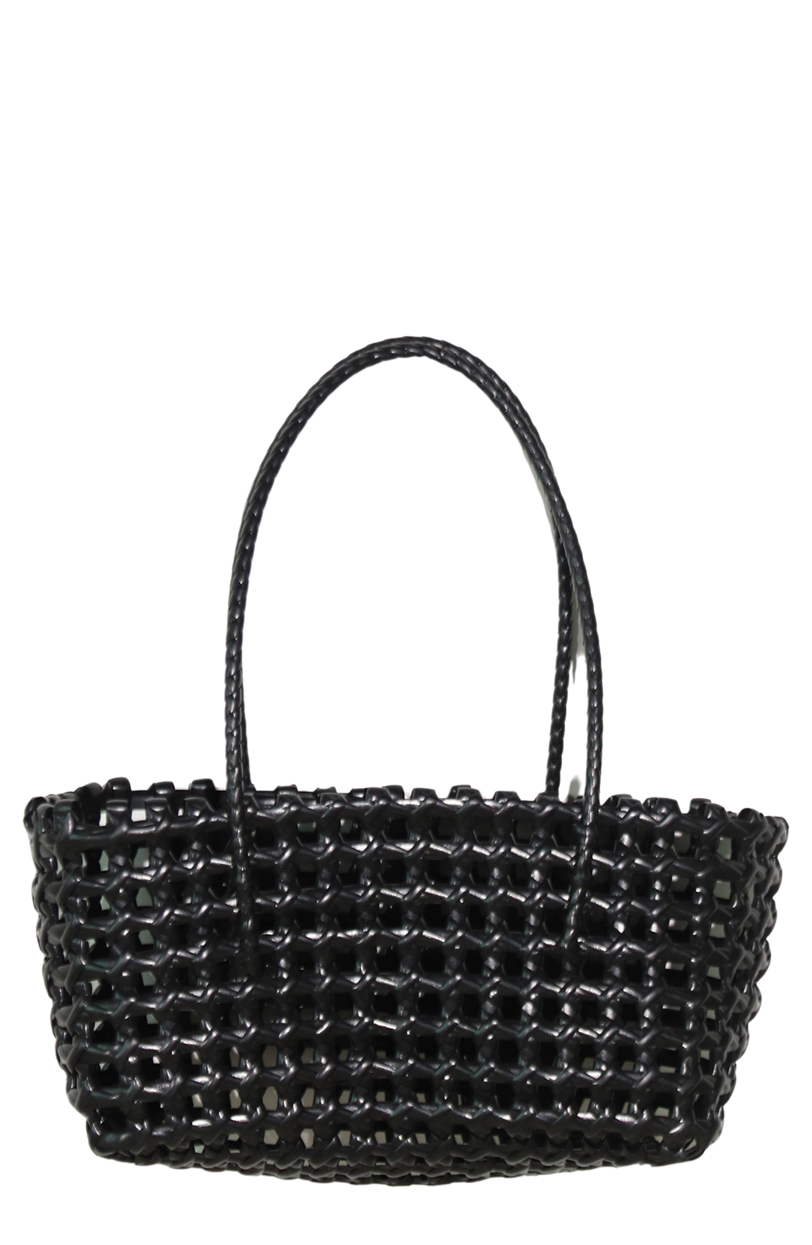 Petit Moments Basket Shoulder Bag, Main, color, Black