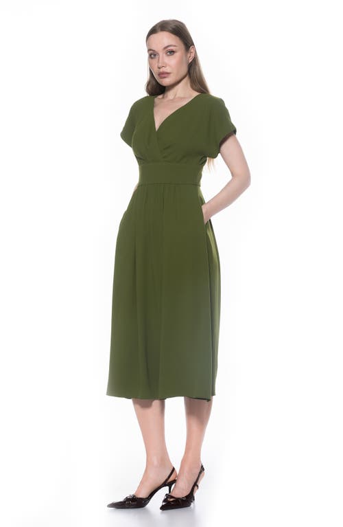 Alexia Admor Ava Dress In Green