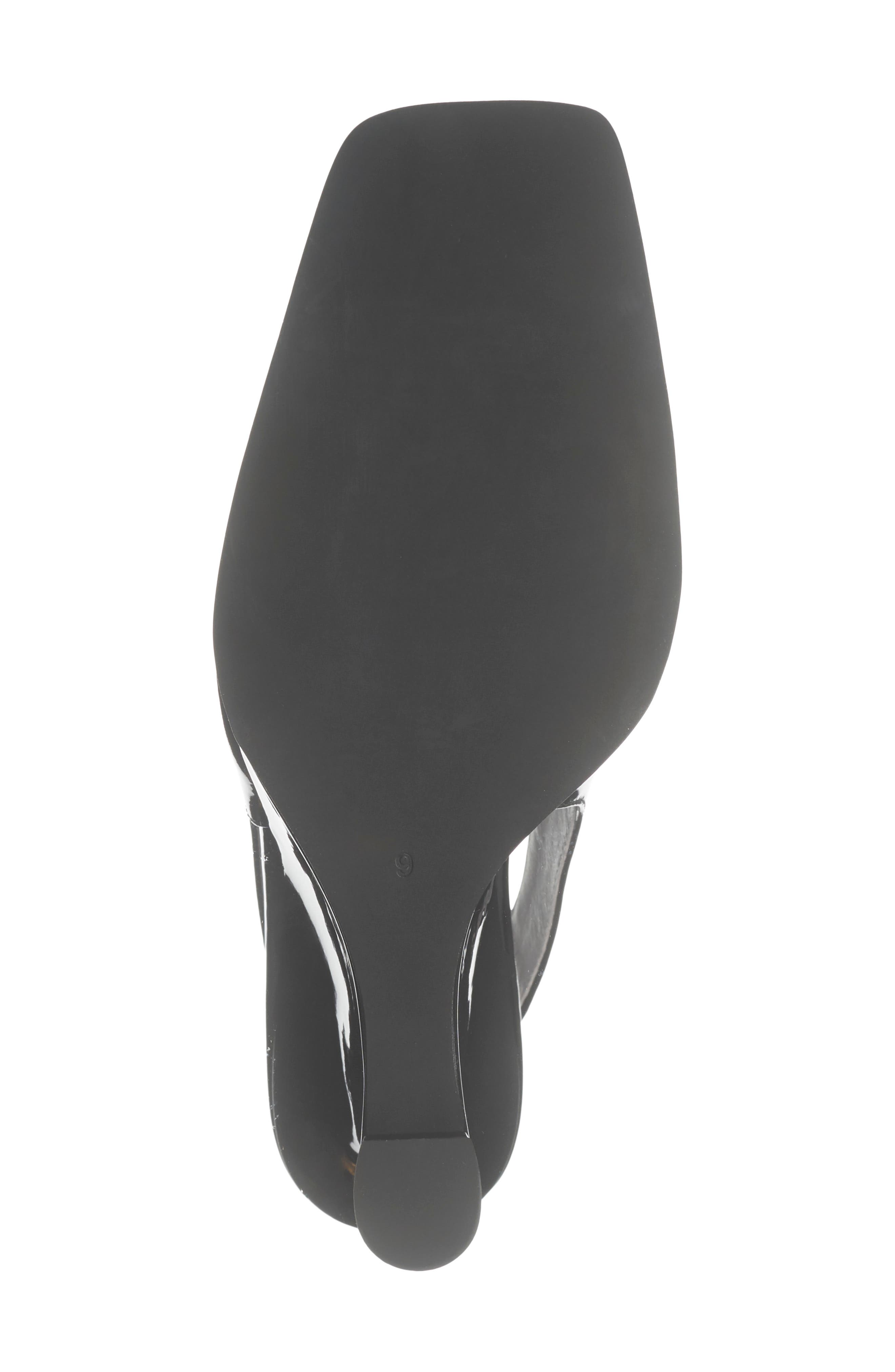 Straits Slingback Pump, Alternate, color, BLACK WHITE COMBO