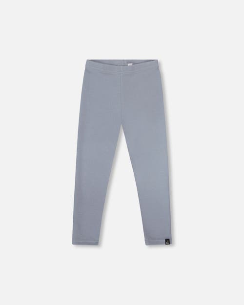 Deux Par Deux Super Soft Ribbed Leggings In Gray