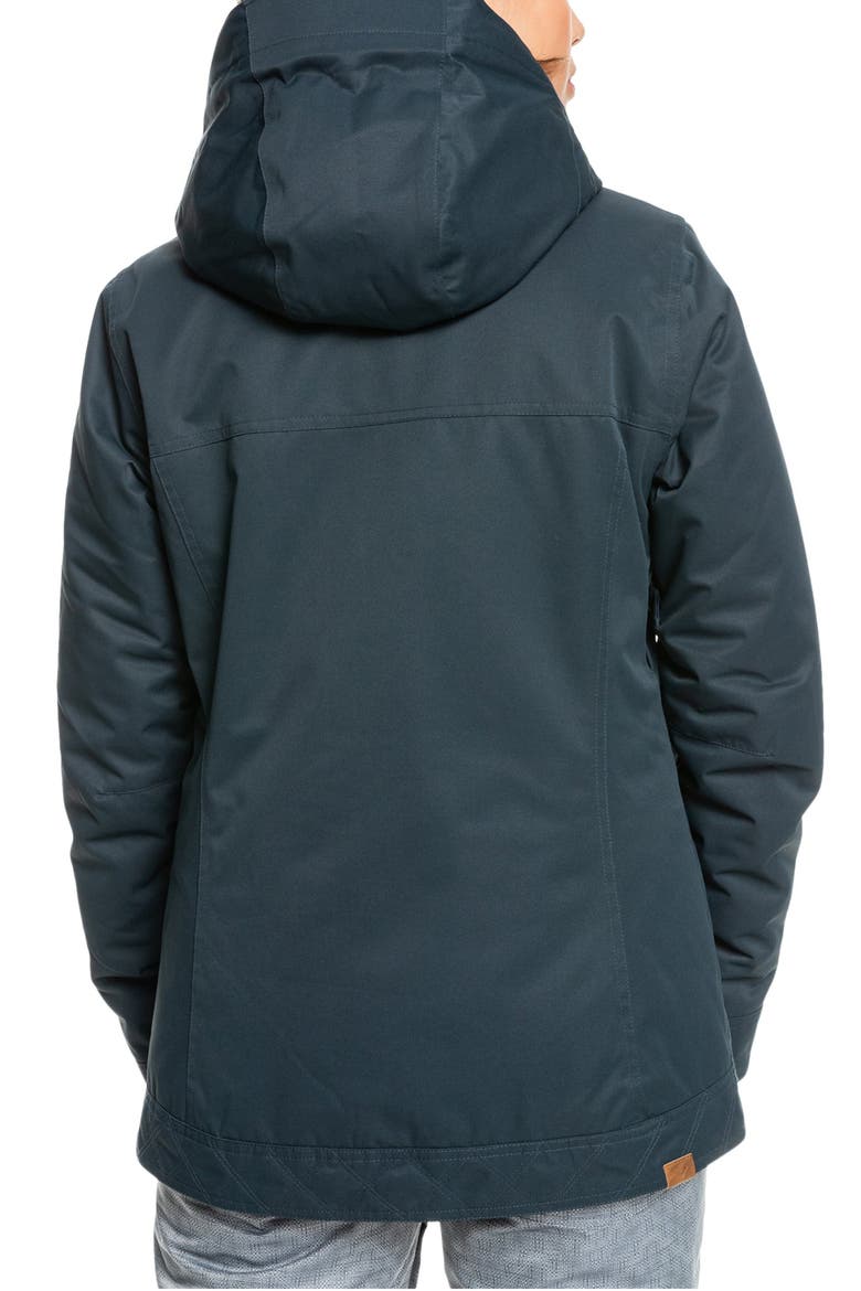 Billie Hooded Snow Jacket, Alternate, color, TRUE BLACK