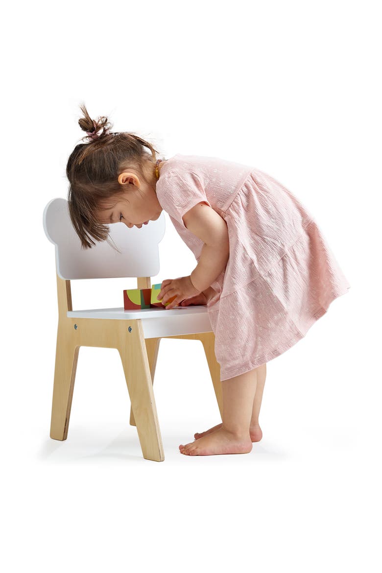Kid's Mouse Chair, Alternate, color, White