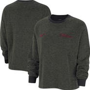 Nike Women's Nike  Black Oklahoma Sooners Yoga Script Pullover Sweatshirt