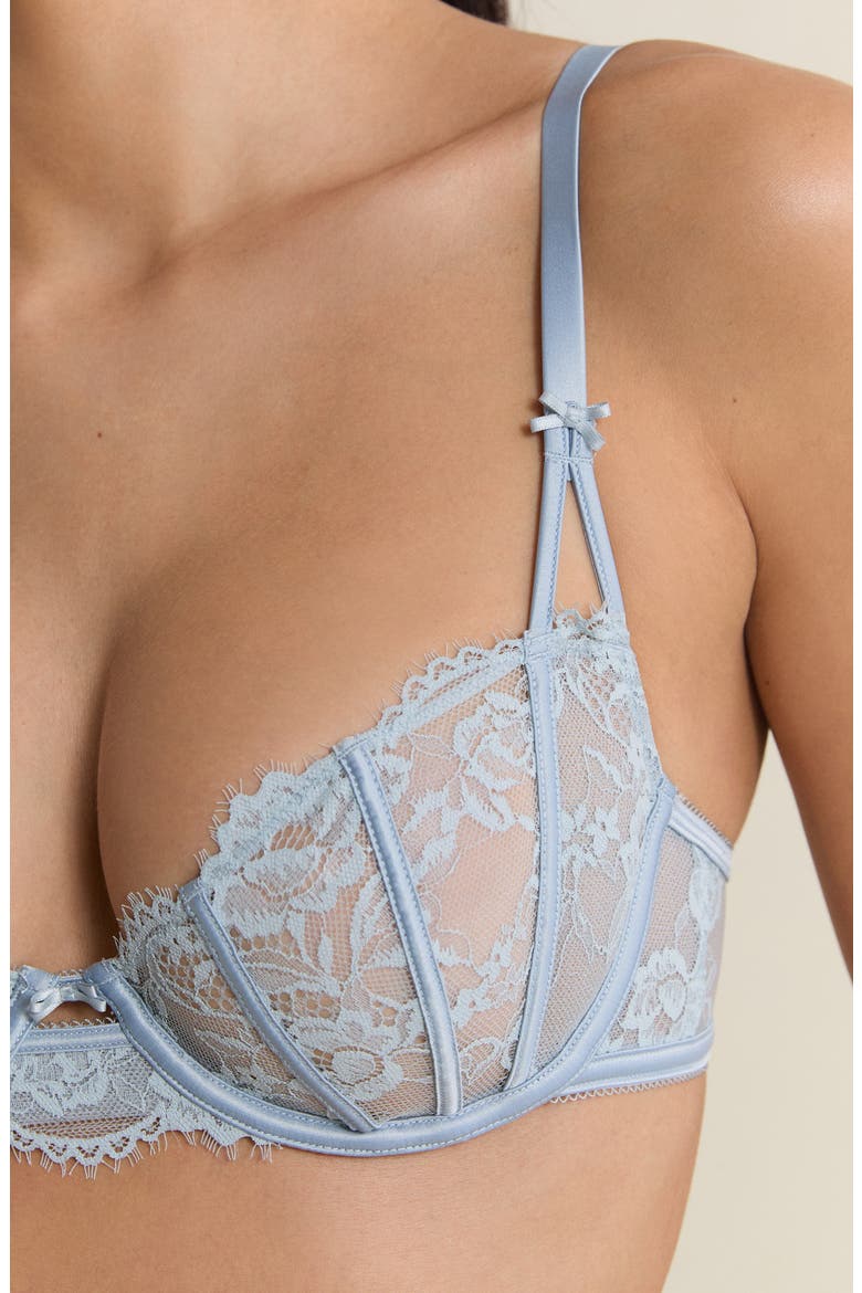 Beloved Classique Lace Underwire Bra, Alternate, color, OXYGEN