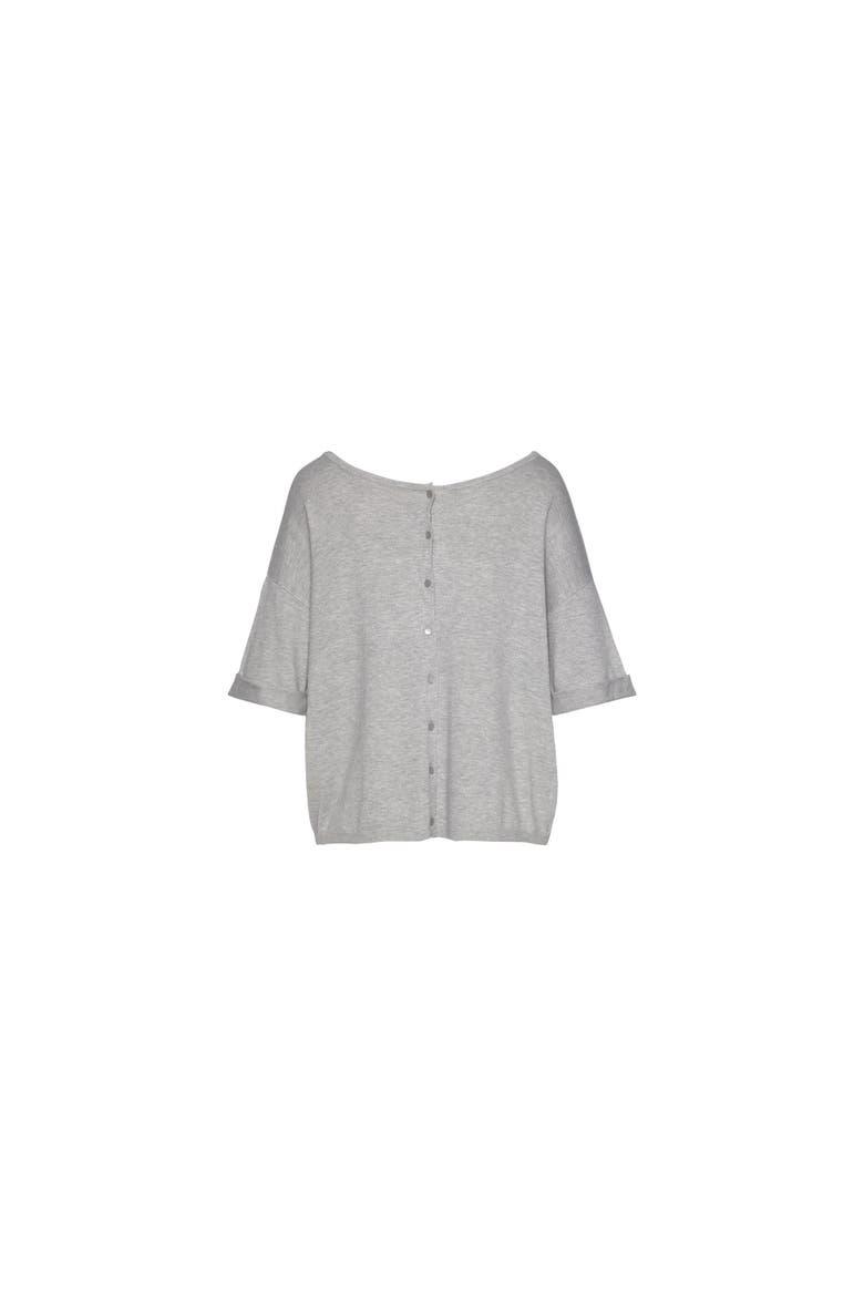 Oversized Reversible Sweater, Alternate, color, Grey