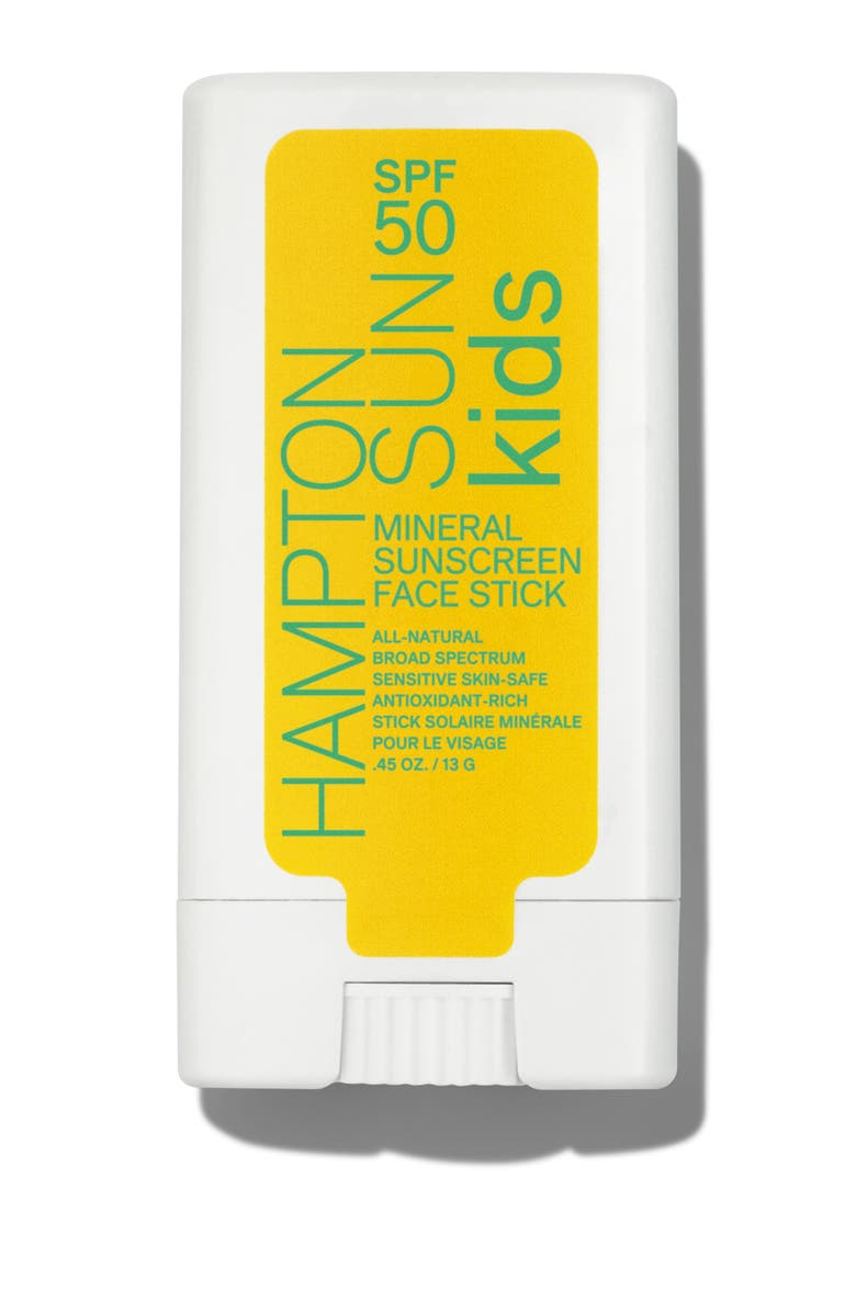 Hampton Sun SPF 50 Kids Mineral Face Stick, Main, color, NO COLOR