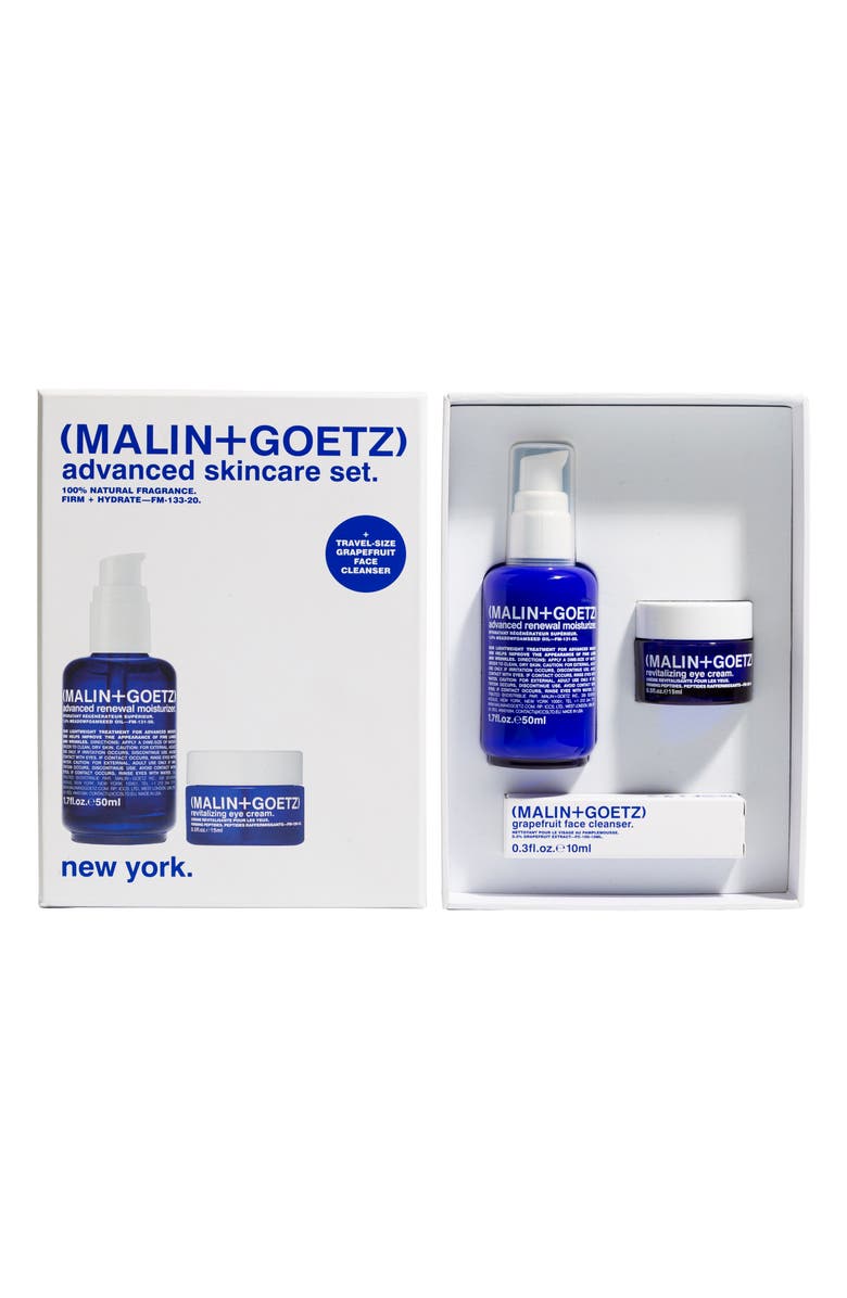 MALIN+GOETZ MALIN + GOETZ Advanced Skin Care Set | Nordstrom