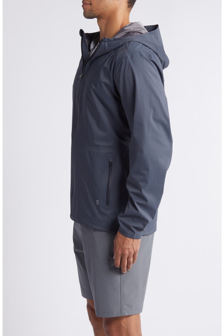 Cloudshield Waterproof Hooded Rain Jacket, Alternate, color, STORM CLOUD