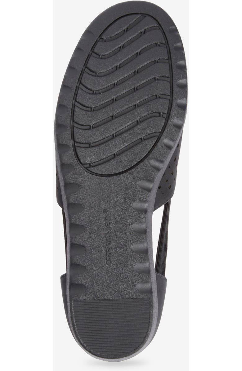 Comfortview The Zoe Slip On Flat, Alternate, color, Black