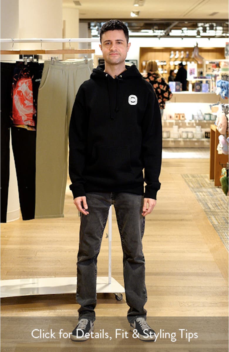 Vision Test Graphic Print Hoodie, sales video thumbnail