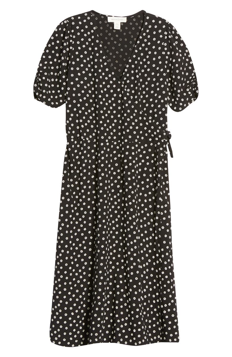Treasure & Bond Print Faux Wrap Dress, Main, color,