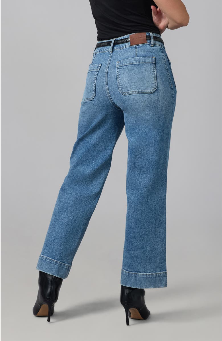 Lola Jeans Colette High Rise Wide Leg Jeans, Alternate, color, 