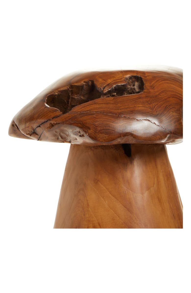 Dauphinette Reclaimed Teak Wood Mushroom Stool, Alternate, color, 