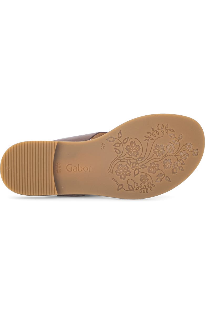 Gabor Studded Flip Flop, Alternate, color, Camel