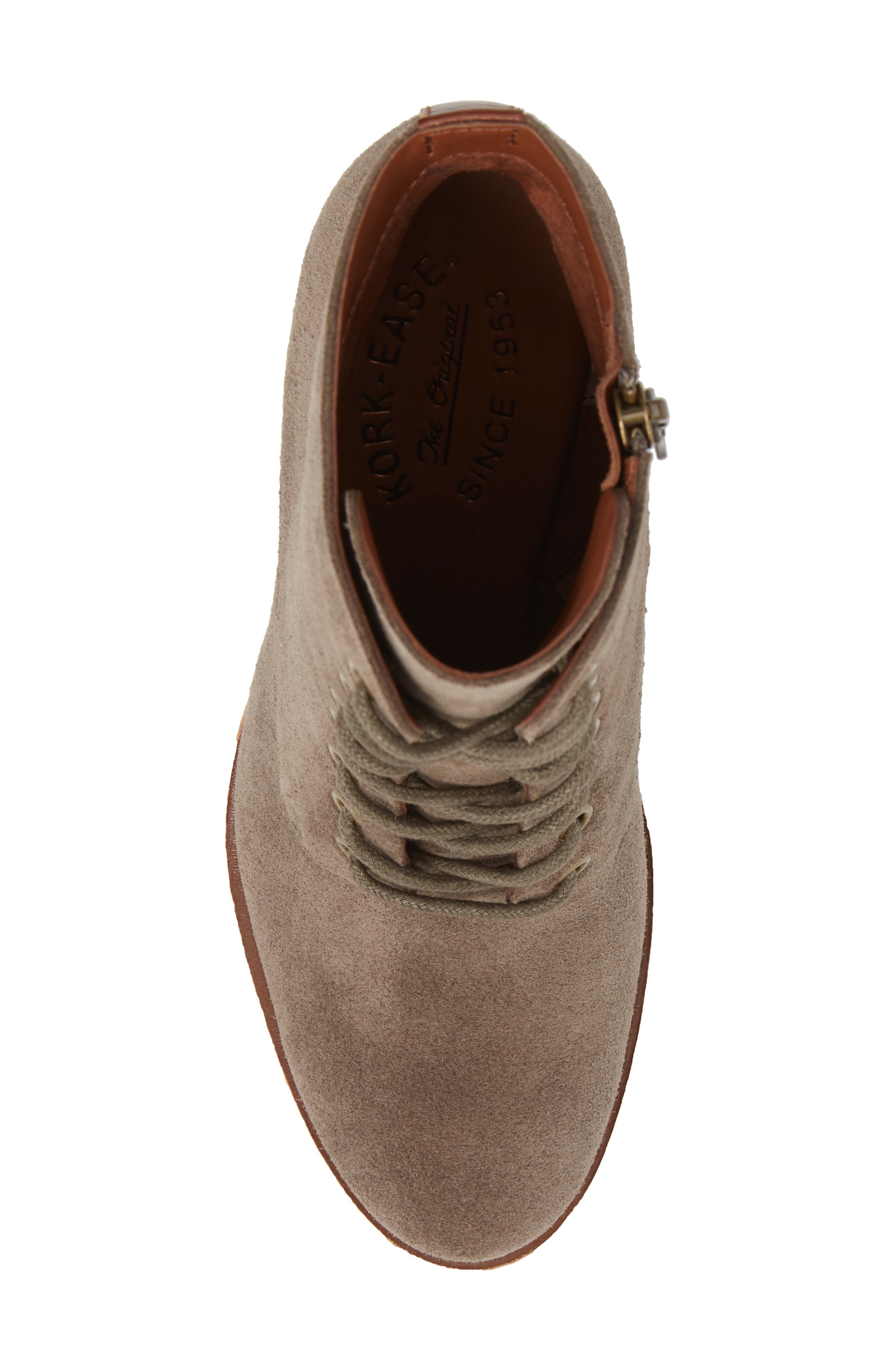 Elfa Bootie, Alternate, color, GREY SUEDE