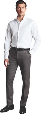 Charles Tyrwhitt Slim Fit Smart Texture Pants