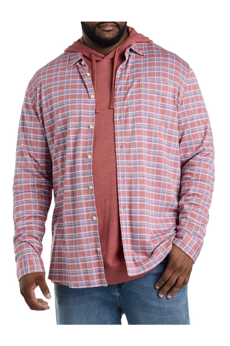 Coastline Sport Shirt, Main, color, RIVER ROSE PLAID