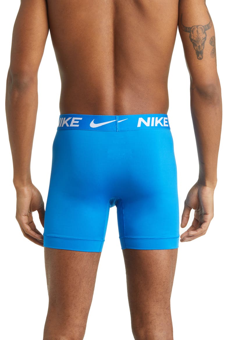 3-Pack Dri-FIT Essential Micro Boxer Briefs, Alternate, color, PHOTO BLUE/ GREY/ BLACK