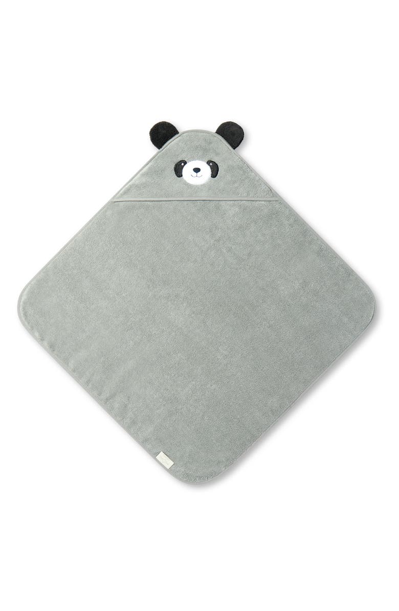 MORI Animal Hooded Towel, Alternate, color, Grey