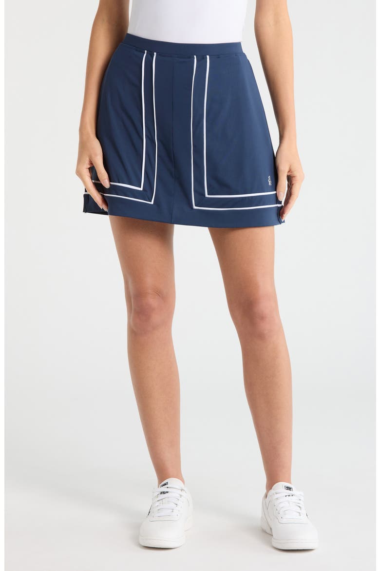 Colorblock Skort, Main, color, BLACK IRIS