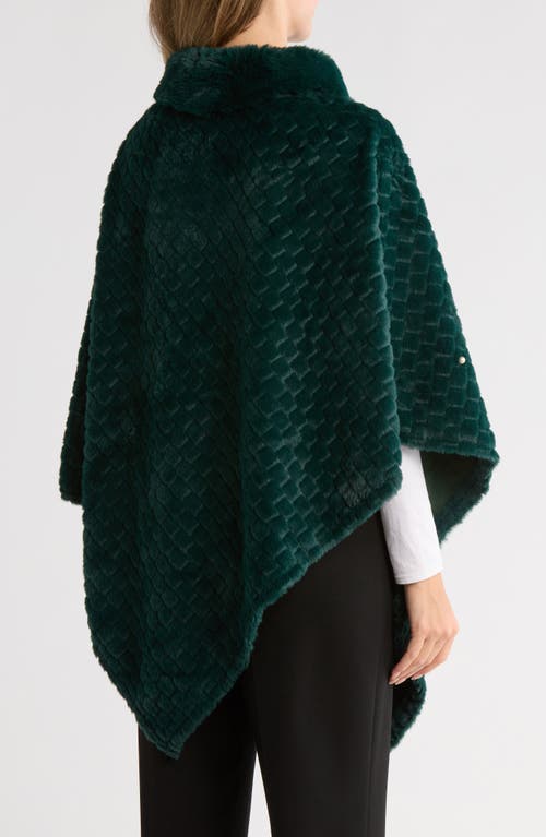 Nanette Lepore Elegant Faux Pearl Ruana In Green