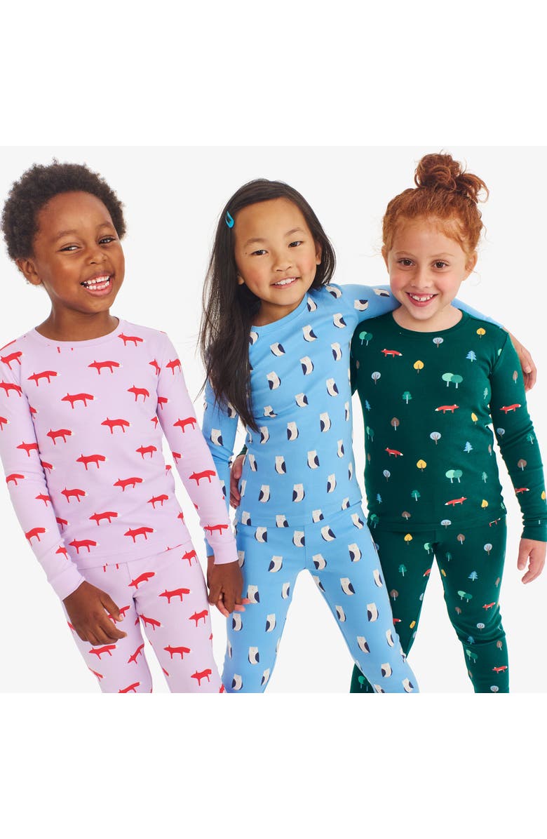 Primary Kids Organic Pj Pant, Alternate, color, Ivy Primary Forest