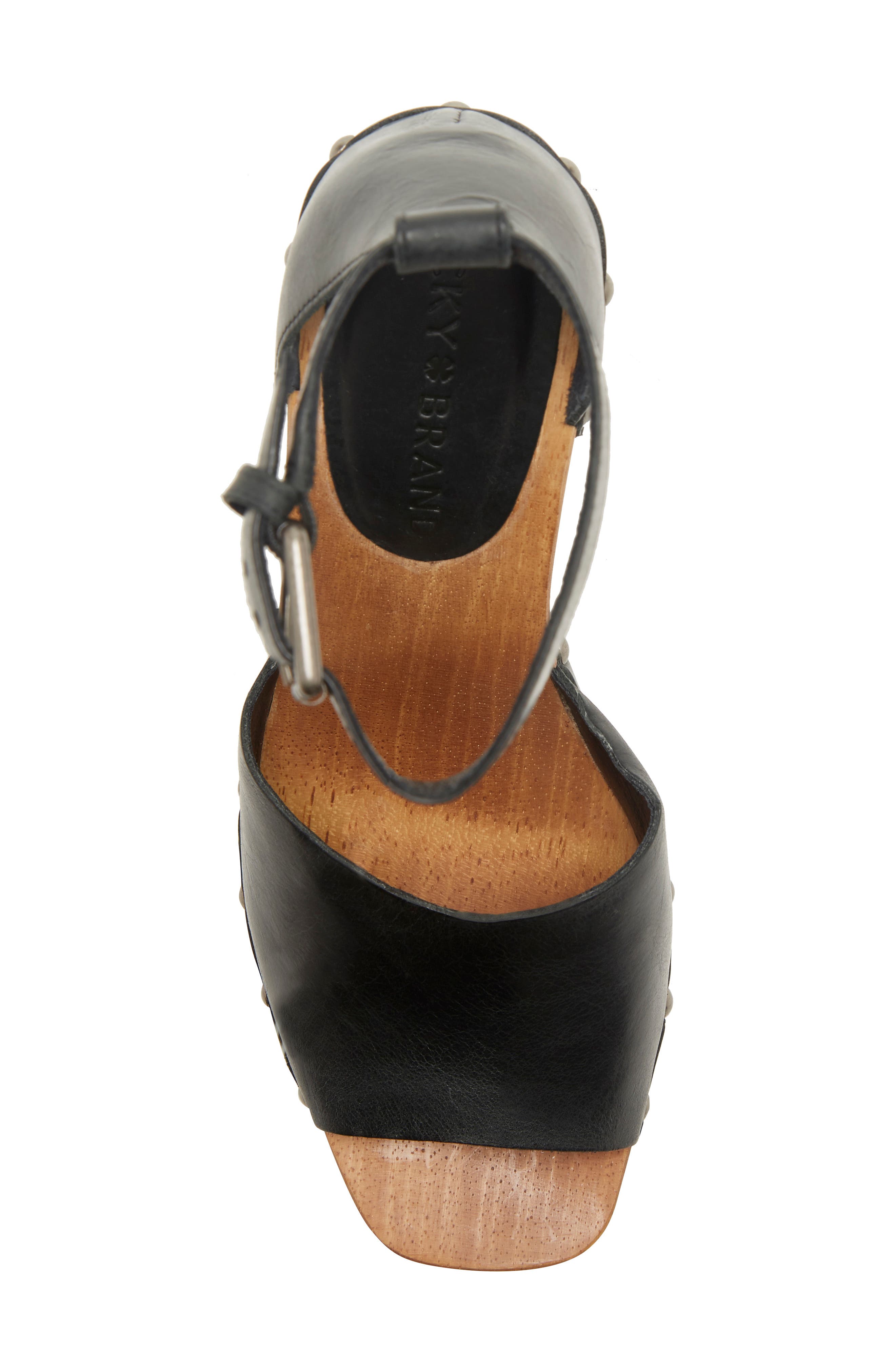 Lucky Brand Nelora Ankle Strap Platform Sandal, Alternate, color, 
