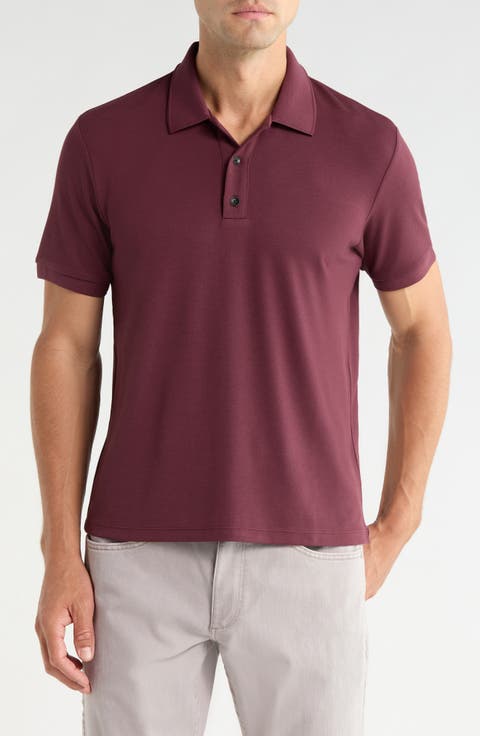 Slim Fit Tech Piqué Polo