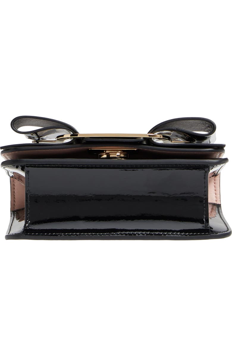 FERRAGAMO Salvatore Ferragamo Vara Patent Leather Crossbody Bag, Alternate, color,