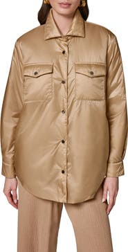 Donna Karan New York Snap Front Shirt Jacket