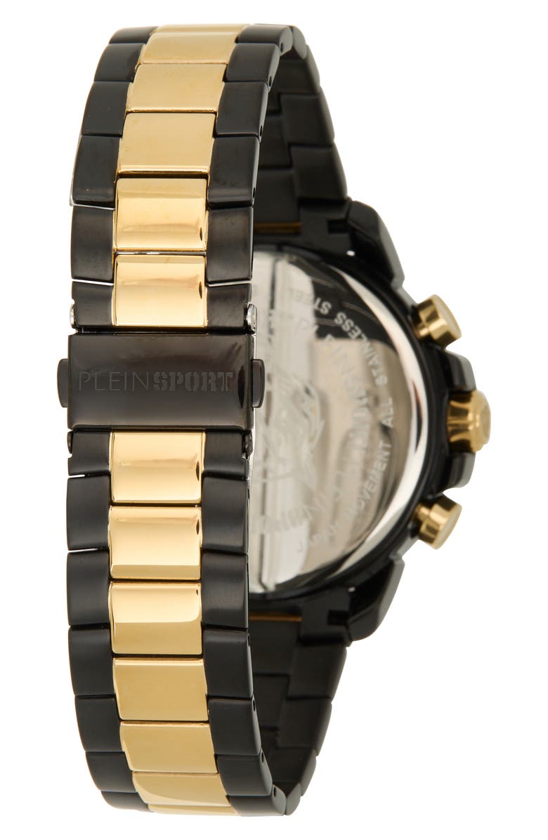 PLEIN SPORT Powerlift Two-Tone Bracelet Watch, 45mm, Alternate, color, 