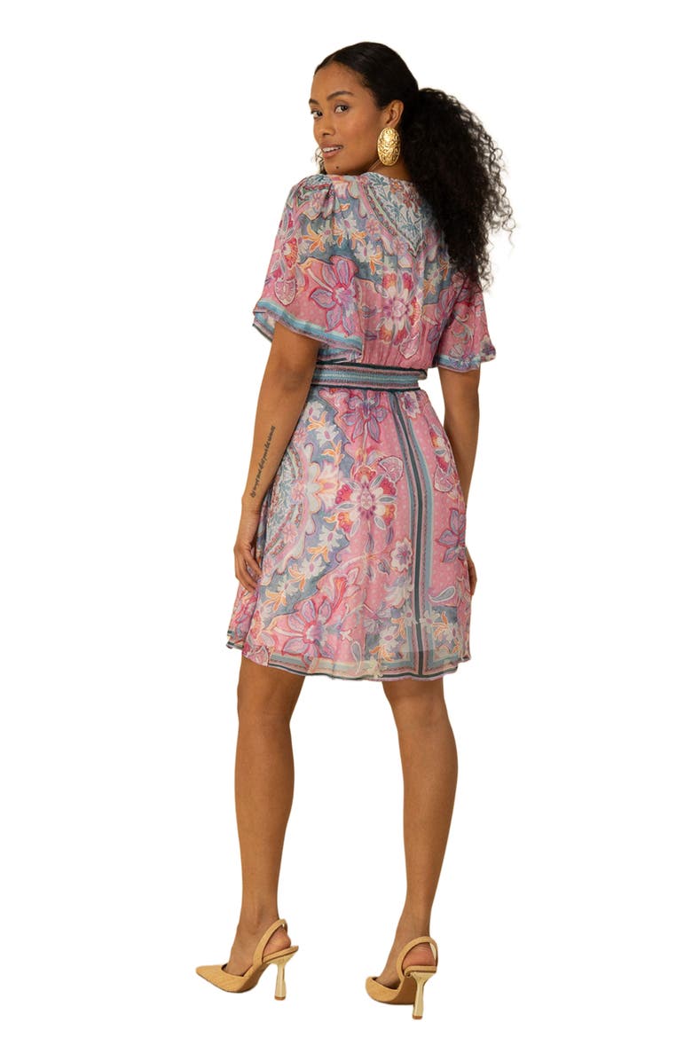 Hale Bob Jaliyah Chiffon Dress, Alternate, color, 