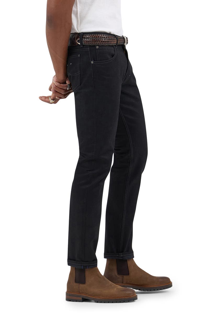 Lee 101 Rider Original Slim Fit Jeans, Alternate, color, Dry Black