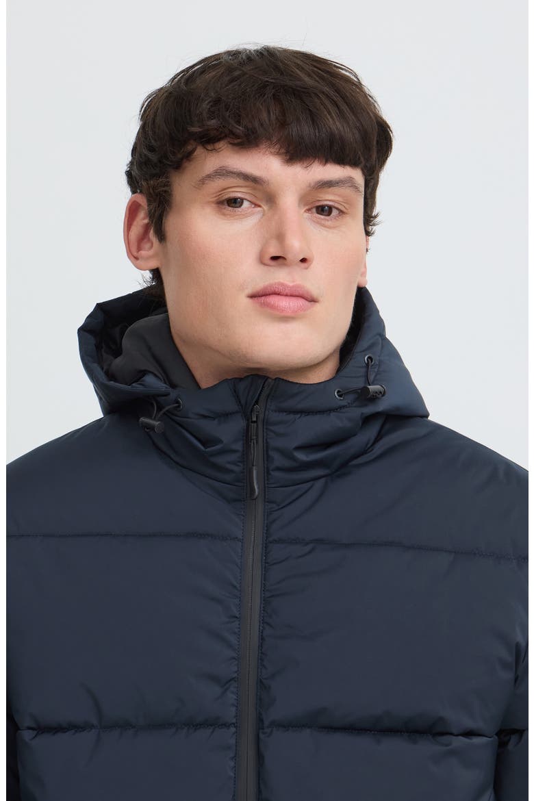 Hooded Puffer Jacket, Alternate, color, SALUTE