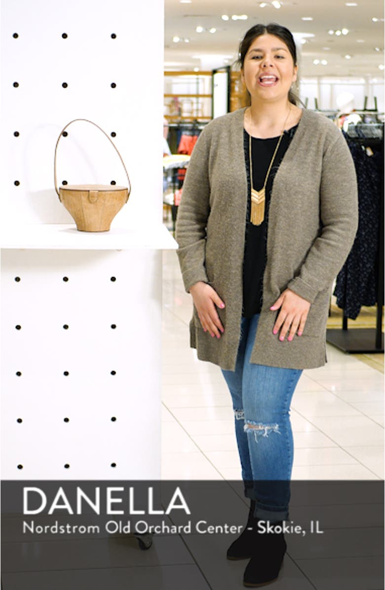 Alice Croc Embossed Leather Bucket Bag, sales video thumbnail